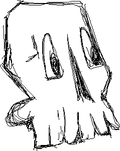 A skull that seems sentient.